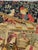 Textile Vintage French Screen Printed by Hand Tapestry Vendanges Museum Design, 1970s For Sale - Image 7 of 18