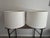 These 2 Beautiful 1960s era hand painted Bitossi Cityscape Lamps are in perfect condition, with full functionality.