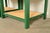 Michael Taylor for Baker Furniture Mid-Century Hollywood Regency Green Lacquer and Cane Campaign Nightstands, Newly Refinished For Sale - Image 11 of 15