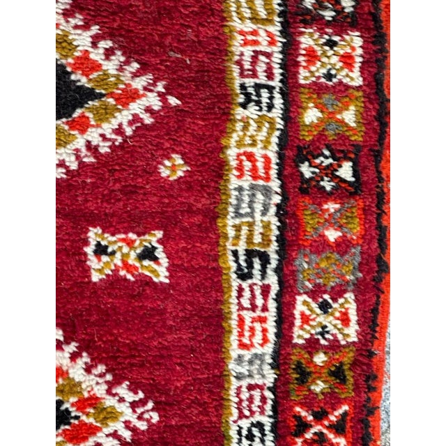 Vintage Moroccan Rug, 1940s For Sale - Image 6 of 18