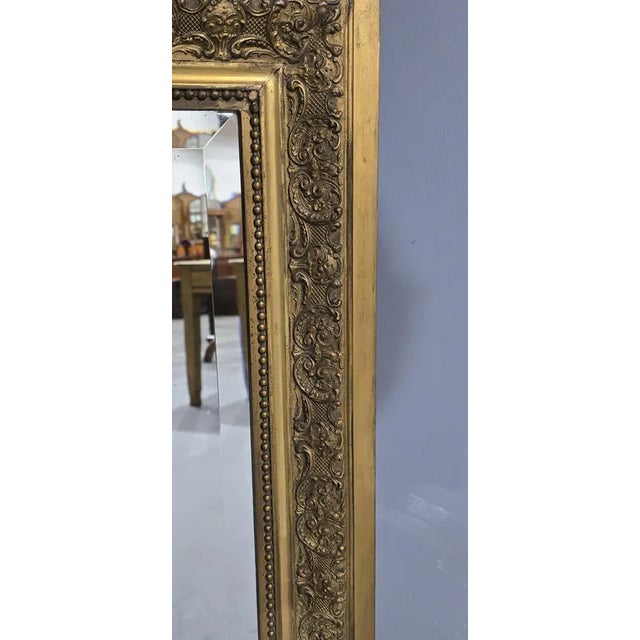 French Trumeau Mirror For Sale - Image 3 of 4