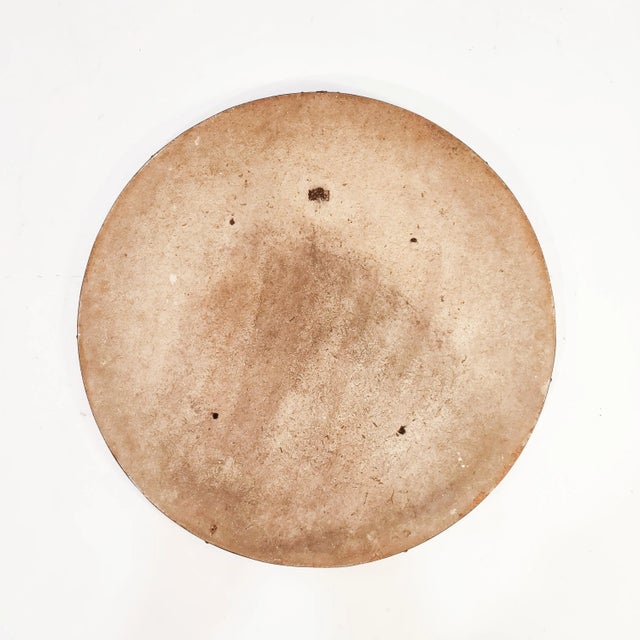 Gold Spanish Artistic Mirror with Glass Mosaic, 1960s For Sale - Image 8 of 9