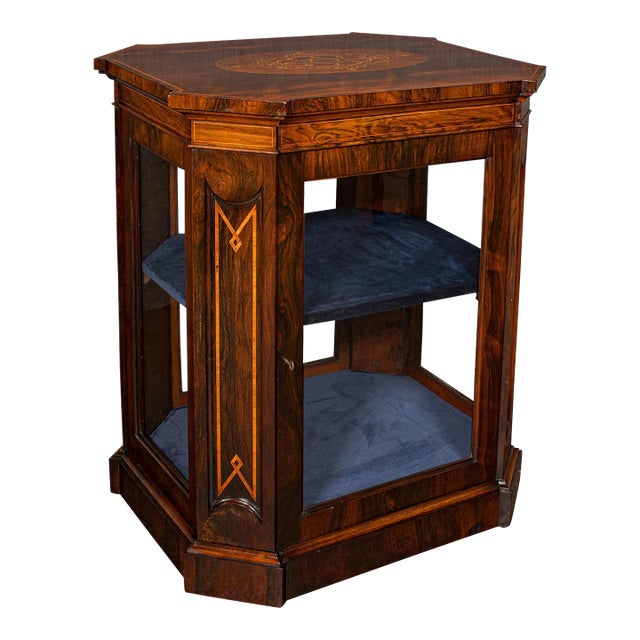 1820's Antique Jeweller's Display Cabinet For Sale