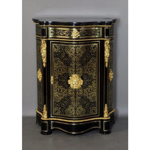 Vintage Buffet in Marquetry For Sale - Image 4 of 13