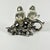 Silver Mid-Century Italian Hollywood Regency Giacometti Style Birds on a Branch Salt & Pepper Shaker - 3 Piece Set For Sale - Image 8 of 12