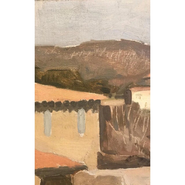 René Guinand, Countryside Landscape in Sanary, Oil on Canvas For Sale - Image 4 of 6