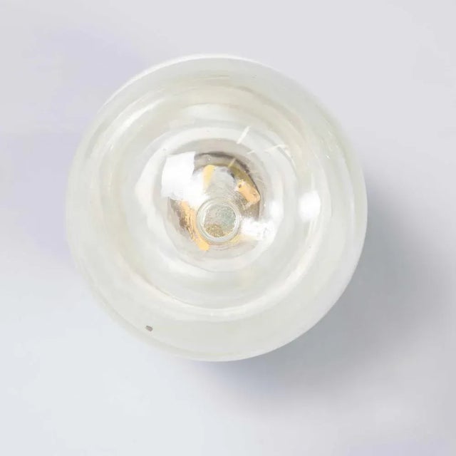 Ceramic and Glass Angled Wall Lamp For Sale - Image 10 of 14