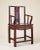 Pair of Chinese Carved Wood Armchairs For Sale - Image 4 of 5