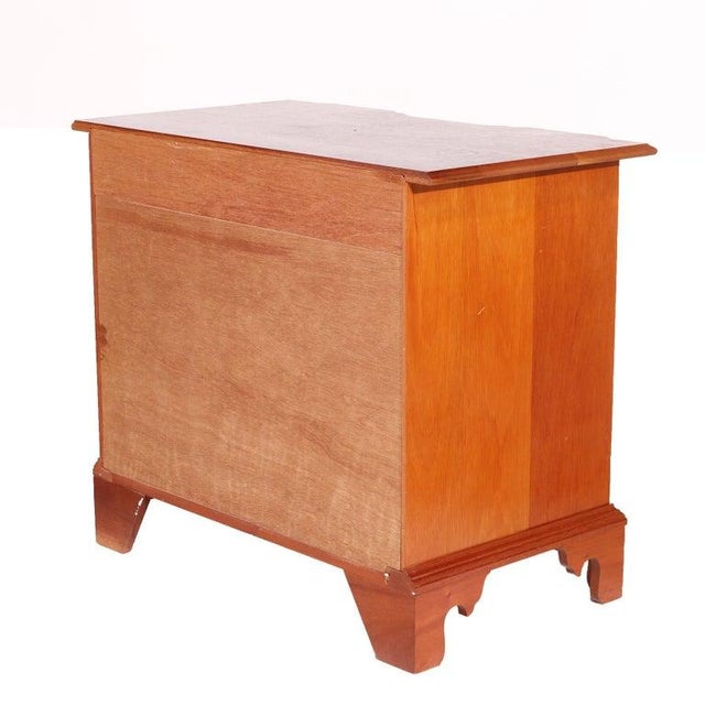Early 20th Century English Chippendale Style Block Front Chest, Bartley Collection, 20th C For Sale - Image 5 of 13