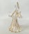Single Murano Glass Clear and Gold Infused Angel Candle Holder For Sale - Image 9 of 14