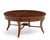 John Widdicomb Regency Round Coffee Cocktail Table 1980 For Sale In Philadelphia - Image 6 of 15