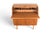 Wood Mid 20th Century Attributed to Egon Östergaard Curved Top Secretary Desk in Teak For Sale - Image 7 of 12