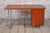 Bauhaus Writing Desk in Oak and Chrome attributed to Hynek Gottwald, Czechia, 1930s For Sale - Image 9 of 15