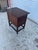 Mid-Century Modern Vintage Smoking Table W/Drop Front Door For Sale - Image 3 of 6