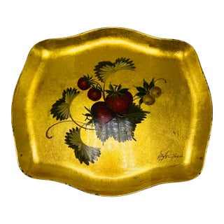 Vintage Venetian Tray For Sale