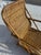 Vintage 1970s Coastal Modern Italian Rattan Chaise Lounge For Sale - Image 4 of 12