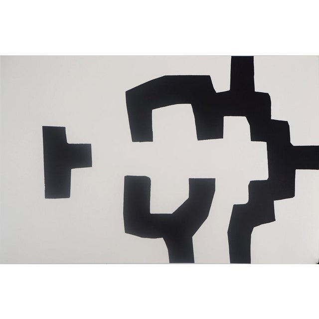 Eduardo CHILLIDA (1924-2002) Abstraction Original silkscreen poster On poster paper, 65 x 33 cm (approx. 26 x 13 inches)...