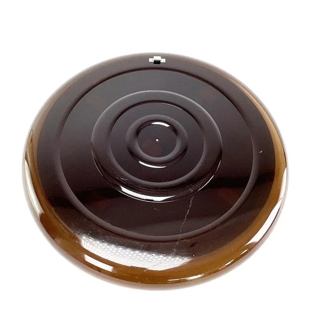 1960s Mid-Century Round Mirror attributed to Guzzini, 1960s For Sale - Image 5 of 6