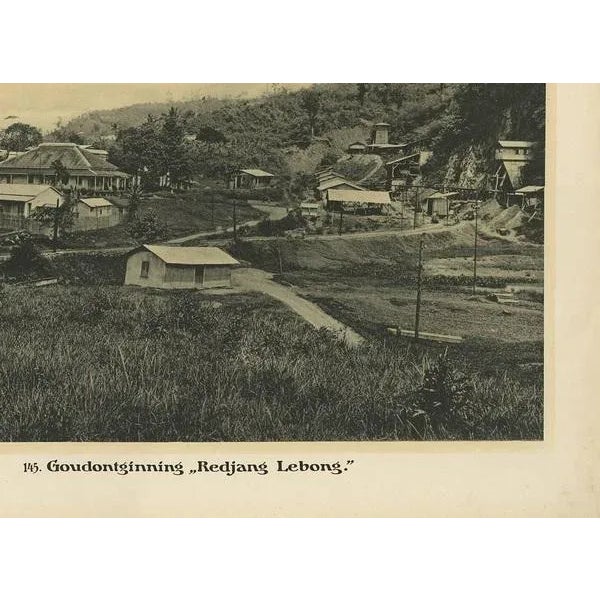 1910s Kleynenberg, Redjang Lebong, 1910, Paper For Sale - Image 5 of 6