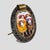 Oval Black Murano Glass Picture Frame with Silver Inclusions, 1970s For Sale - Image 6 of 8