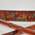 Antique Luggage Rack With Vintage Swan Embroidered Ribbon | Antique Butler's Table | Folding Suitcase Stand For Sale - Image 13 of 13