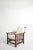 1940s Vintage Dudouyt Style Lounge Chair in Oak, 1940s For Sale - Image 5 of 5
