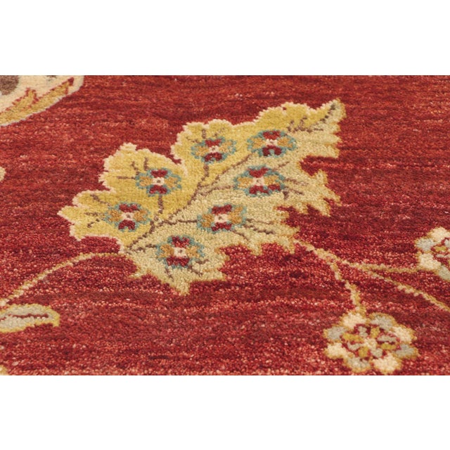 2010s Scarlet Vineyard Transitional Area Rug - 08'00 X 08'03 For Sale - Image 5 of 9