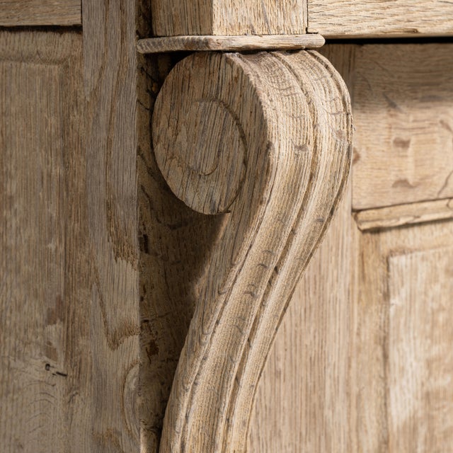19th Century Charles X Oak Buffet For Sale - Image 4 of 13