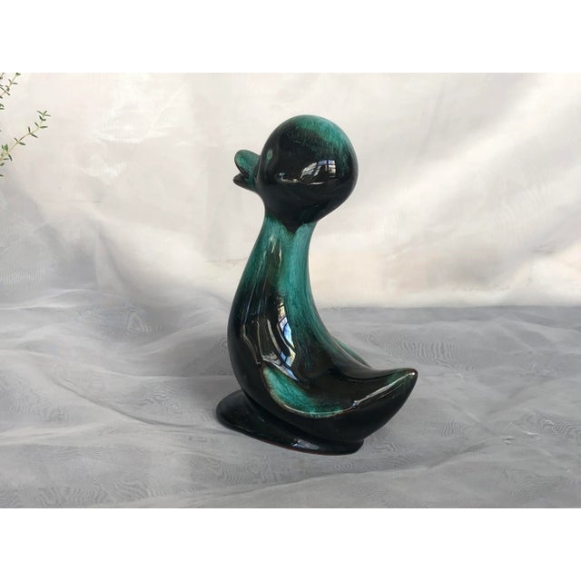 1960s Blue Mountain Pottery Mid-Century Modern Duck Figurine For Sale - Image 5 of 13