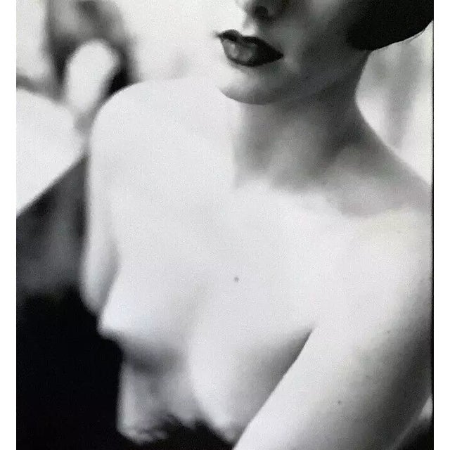 Eva Mueller German/American Nude Gelatin print 13 x 10 in. Signed with artist stamp on verso. Bavarian-born and raised Eva...