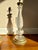 Antique Frosted Glass Table Lamps, Pair For Sale In Greensboro - Image 6 of 12