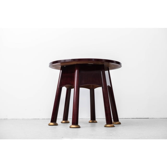 Art Nouveau Table by Adolf Loos and Armchairs by Otto Wagner, Vienna, Austria, 1902-1905, Set of 3 For Sale - Image 13 of 18