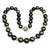 Traditional Diamond Tahitian Pearl 18k Gold Necklace Certified For Sale - Image 3 of 10