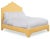 Modern Clementine Twin Headboard, Mustard Linen For Sale - Image 3 of 5