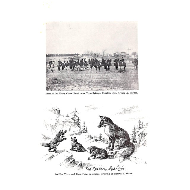 "The Old Days With Horse and Hound: Being the Story of the Chevy Chase Hunt 1892-1916" 1960 Henry, Samuel J. For Sale - Image 4 of 8