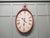 A Very Large Retro Chic French Bistro Wall Clock This is a Large piece, the clock has an Oval Frame with White Face ands...