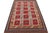 1950s Vintage Kilim in Red With Polychromatic Geometric Patterns, From Rug & Kilim For Sale - Image 5 of 8