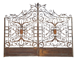 20th Century Baroque Gate, 1940s