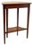 Brown Small Demi Lune Side Table from Edwards & Roberts, 1890 For Sale - Image 8 of 14