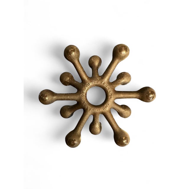 Metal Danish Spider Candleholder by Jens Quistgaard for Dansk, 1960s For Sale - Image 7 of 10