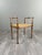 20th Century Carved Wooden Bench with Caning For Sale - Image 4 of 9