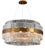 Collection Minerva Chandelier in Metal and Crystal by Jago For Sale