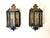 Louis XV Bronze Brass Wall Lanterns in Faceted Glass, Germany, 1970s, Set of 2 For Sale - Image 15 of 18