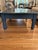 English Coffee Table Painted Antique Pine Kitchen Table Cut Down to Coffee Table Height For Sale - Image 3 of 5