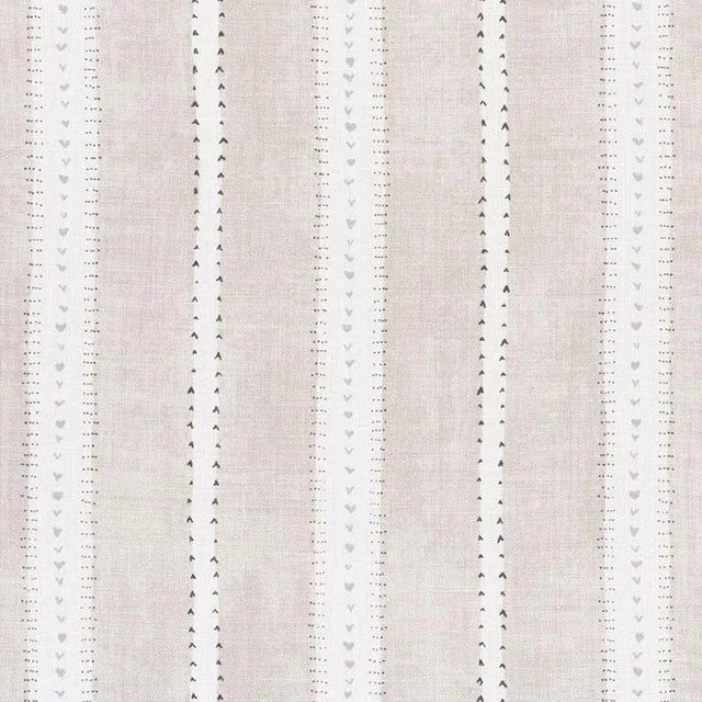 Sample - Schumacher Amour Fabric in Natural For Sale