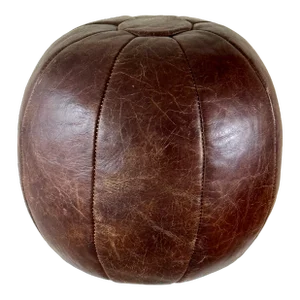 1950’s Leather Medicine Ball