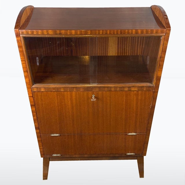 Mid-Century Modern Mid-Century Bar Cabinet, 1970s For Sale - Image 3 of 10