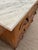 19th-Century American Victorian Burl Walnut & Tiger Oak Marble Top Chest of Drawers For Sale In Columbus - Image 6 of 10