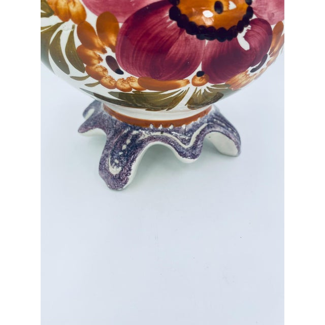 Majolica Jug Vase from Bassano, Italy, 1965 For Sale - Image 10 of 15
