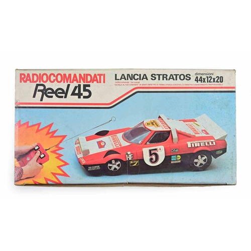 Reel 45 Lancia Stratos Radio-Controlled Model Car, Italy, 1970s For Sale - Image 4 of 5